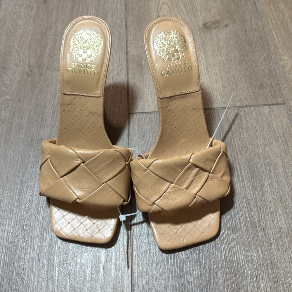 NEW! Vince Camuto Light Brown Brelanie Sandal - Size 7.5 🚜 - Picture 6 of 11